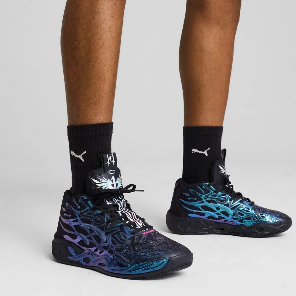 PUMA LaMelo Ball MB.04 Reflections Basketball Shoes - Juniors 6.5